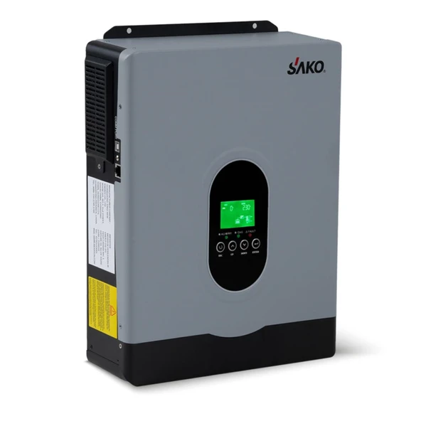 Sako E-SUN 1.6kW / 12V Tam Sinüs Akıllı İnverter Voc 30-400 VDC - Resim 3