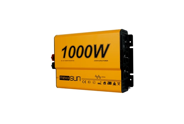 Mexxsun Tam Sinüs İnverter 12V 1000W - Resim 2
