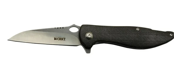 Crkt Lotus 1265 Bk Siyah Kamp / Outdoor Çakı 18cm - Yarı Otomatik, Kemerlikli, Kutulu