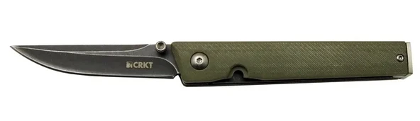 Crkt Ceo 7096 Grn Yeşil Kamp Çakı 18cm - Manuel, Kemerlikli, Kutulu