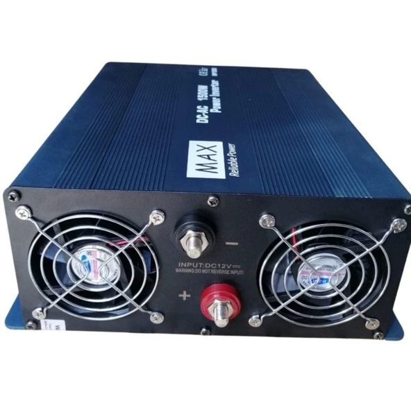 12V 1500W Tam Sinüs Inverter, MAX - Resim 2