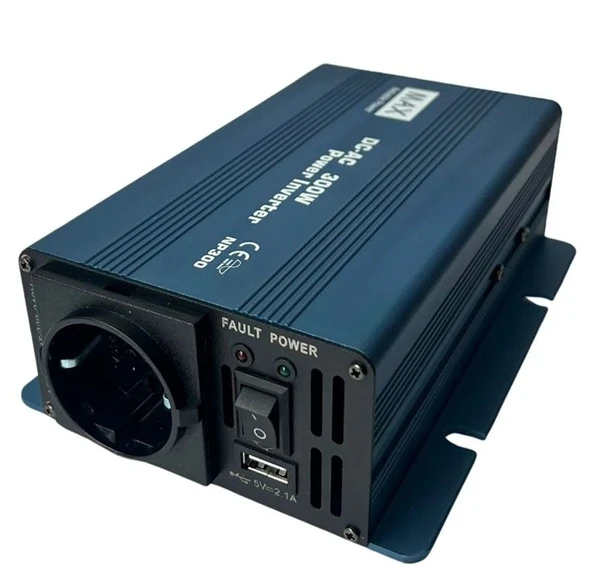 12V 300W Tam Sinüs Inverter, MAX - 3