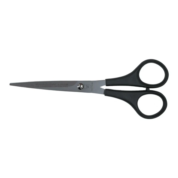 2215 M-528 Plastik Saplı Düz Makas No: 6 İnç / 15,24 Cm - Paslanmaz Çelik
