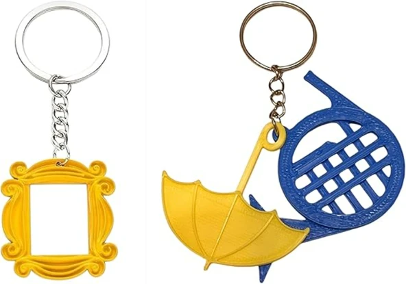 HIMYM Anahtarlık ve Friends Çerçeve Anahtarlık