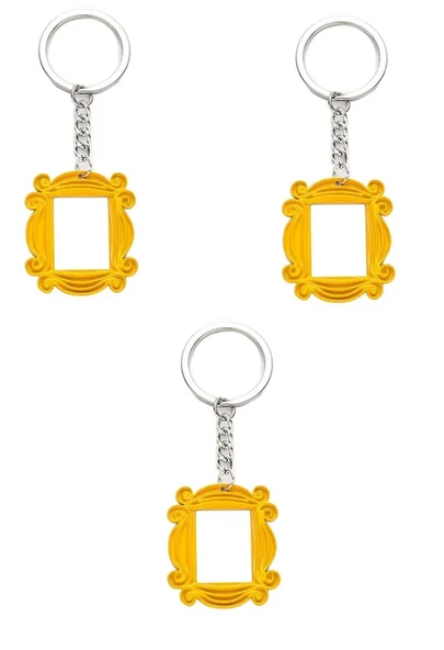 3'lü Friends Anahtarlık/Friends Monica'nın Kapı Çerçevesi/Kapı Süsü Anahtarlık