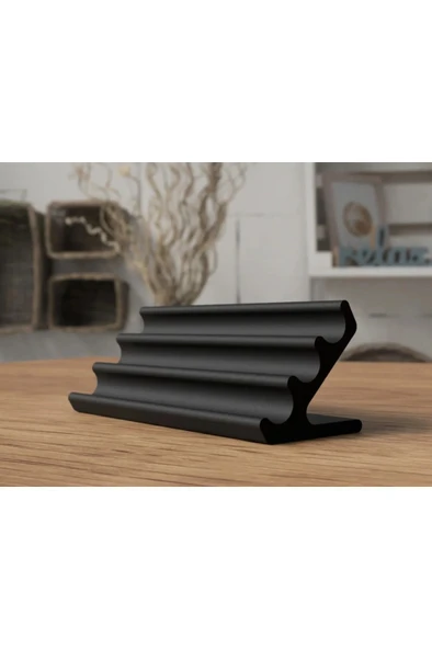 Modern Minimalist Kalem Standı Dolma Kalem Standı (Biyoplastik) (Siyah) - 2