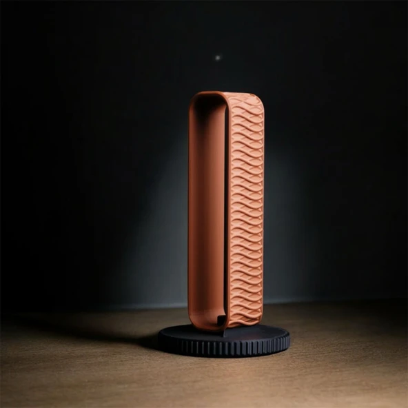 Şık ve Minimalist Kulaklık Standı/Kulaklık Tutucu (Bakır-Siyah) - 2