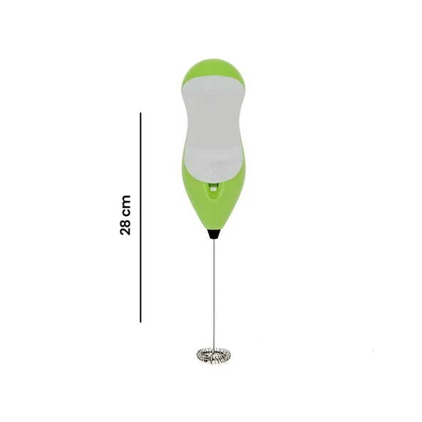 Pilli Mini Mixer, Kahve Süt Köpürtücü, Karıştırıcı - 4