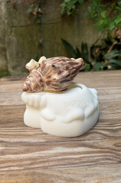 DENİZ KABUĞU 1 Silikon Kap Kalıbı - Resim 4