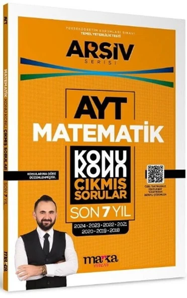 AYT Matematik Çıkmış Sorular Konu Konu Son 7 Yıl Tıpkı Basım Arşiv Serisi Marka Yayınları