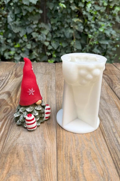 Noel Cücesi Silikon Mum Kalıbı - 2