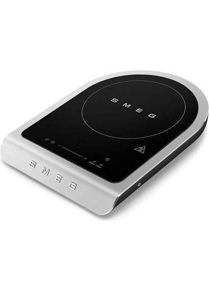 Smeg Portatif Indüksiyonlu Ocak Mat Siyah PIC01BLMEU - Resim 3