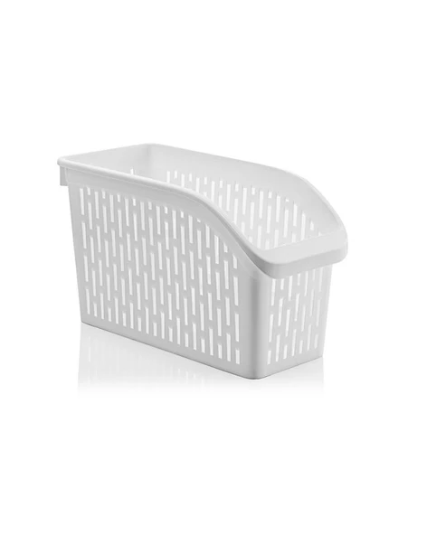 Omnipazar SY-2170 Plastik Küçük Dolap İçi Sebze Meyve Düzenleyici Beyaz 4 lü Set Beyaz - 2