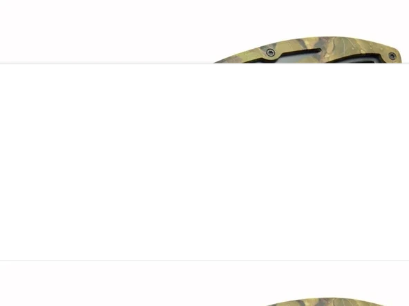 2-6 Karambit Outdoor Çakı 19 Cm - Plastik Kamuflaj Saplı