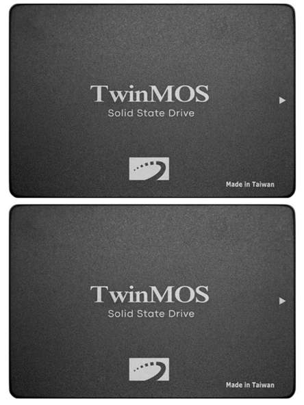 (2 Adet) Twinmos TM256GH2UGL 2.5" 256 GB 580/550 MB/S TLC 3D NAND SATA 3 SSD