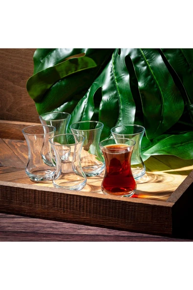 LAV Asena 6'lı Çay Bardağı - 125 Ml