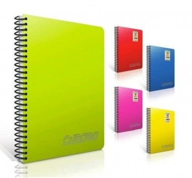 Gıpta Chromo A4 120yp Spiralli Plastik Kapak Not Defteri Kareli - 1 Adet / 3-1341000-2012