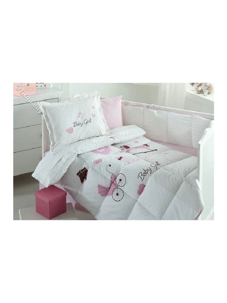 Özdilek Baby Gırl Kız Bebek Uyku Seti 8 Parça  9356