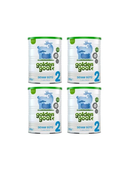 Golden Goat Keçi Bebek Sütü 2 Numara 400 gr X 4