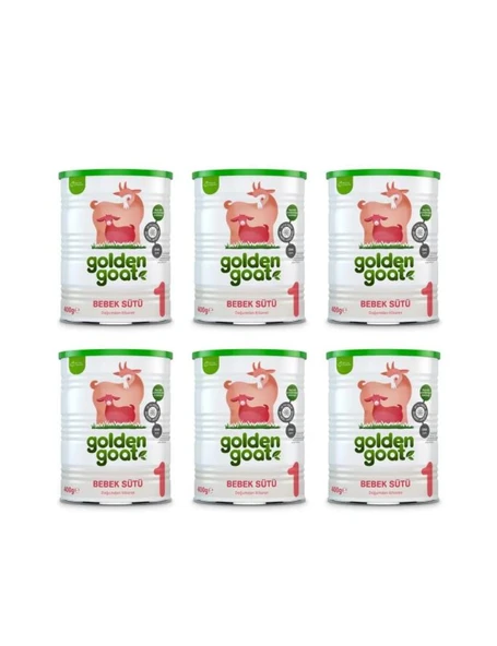 Golden Goat Keçi Bebek Sütü 1 Numara 400 gr X 6