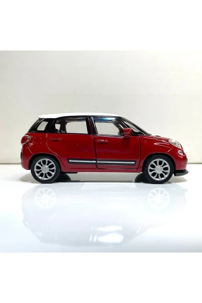 2013 Fiat 500L 1/36 Ölçek Welly Diecast Metal Model Araba Oyuncak Araba - Resim 2