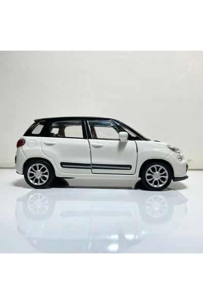 2013 Fiat 500L 1/36 Ölçek Welly Diecast Metal Model Araba Oyuncak Araba - Resim 2