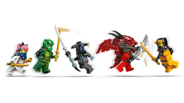 LEGO Ninjago 71832 Thunderfang Dragon of Chaos - Resim 4