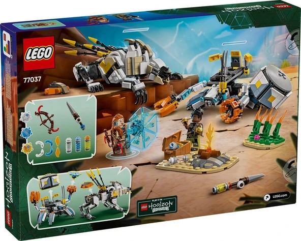 LEGO Horizon 77037 Aloy and Varl vs. Shell-Walker and Sawtooth - 2