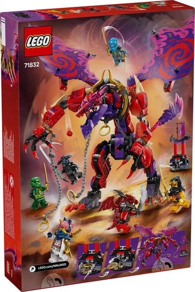 LEGO Ninjago 71832 Thunderfang Dragon of Chaos - Resim 2