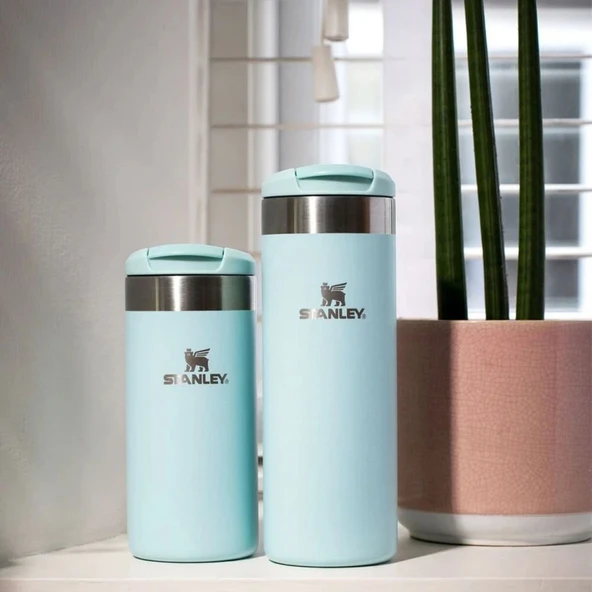 Stanley 10-10788-093 The AeroLight Transit 0,35 Litre Çelik Termos Bardak - Açık Mavi - 4