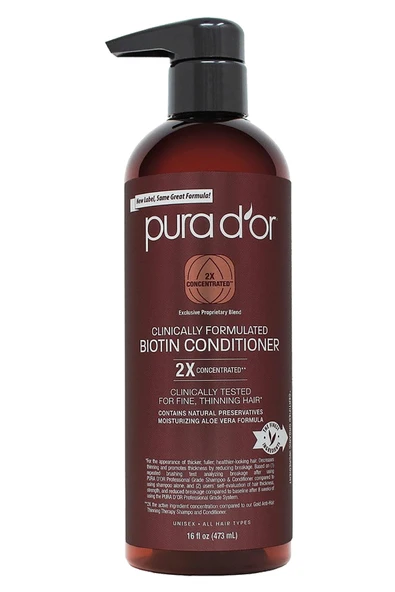 Pura D'or Biotin Dökülme Karşıtı Saç Kremi 473ML
