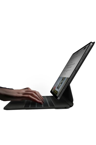 Ipad Pro 11 Inç M4 Magic Keyboard Kılıf Hassas Trackpad Rgb Klavyeli Tablet Kılıfı (İngilizce Klavye) - 3
