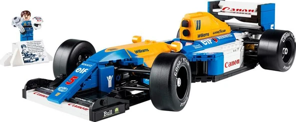 LEGO Icons 10353 Williams Racing FW14B and Nigel Mansell - Resim 3