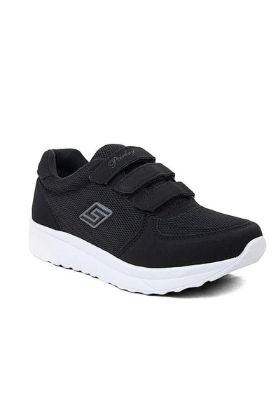 Parley 918-25 Anorak Anatomik Cırt Bant Kadın Sneaker Siyah Beyaz