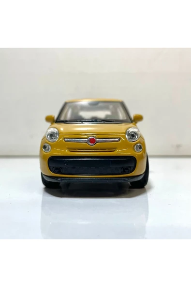 2013 Fiat 500L 1/36 Ölçek Welly Diecast Metal Model Araba Oyuncak Araba - 4