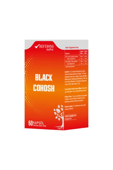 Referans Nutra Black Cohosh 60 Kapsül ürün görseli