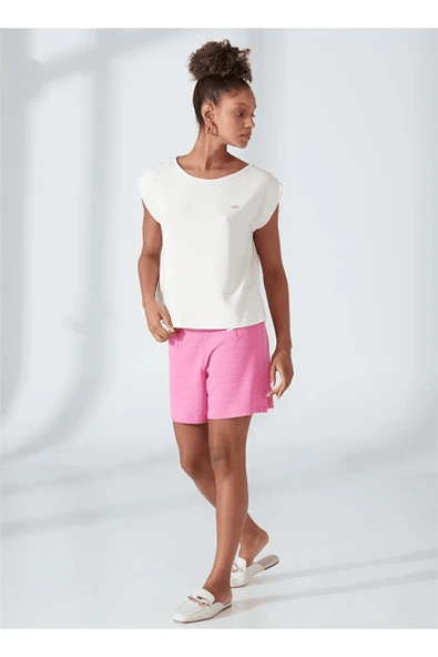 U.s.Polo Assn. Kadın Krem Tişört G082SZ011 - 5
