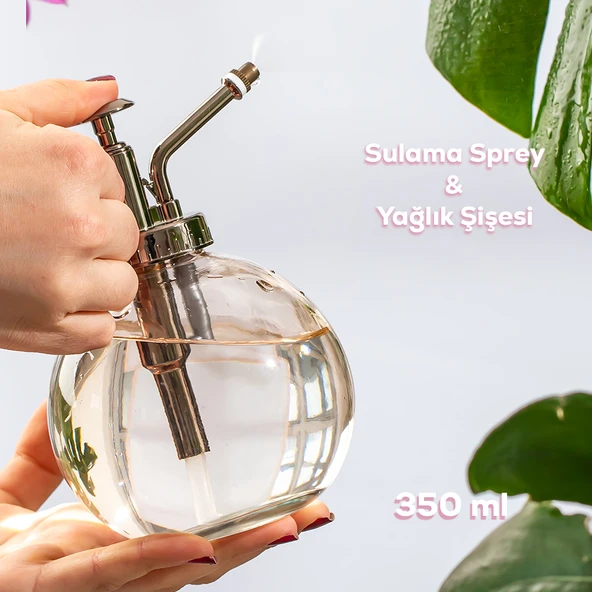 Perotti 15729 350 Ml Cam Yağlık Sirkelik Yağdanlık Şişesi Pembe - 3