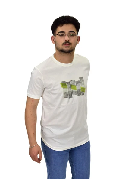 Erkek Sıfıryaka Baskılı Tişört BGL-ST04526 - Resim 10