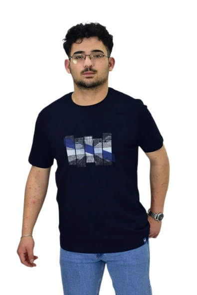 Erkek Sıfıryaka Baskılı Tişört BGL-ST04526 - Resim 6