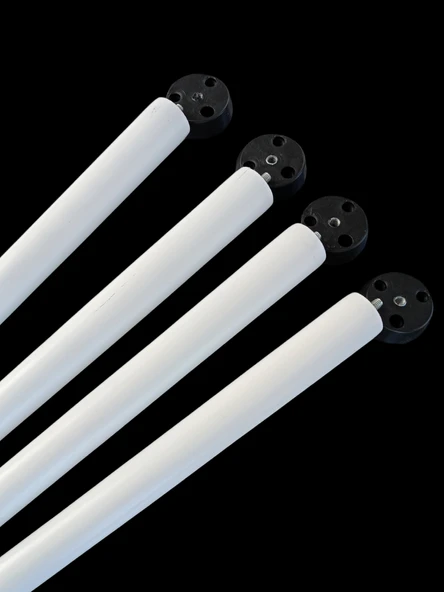 35 Cm Beyaz Ahşap Ayak Sehpa,Komidin,puf,Sandalye Ayağı - 3
