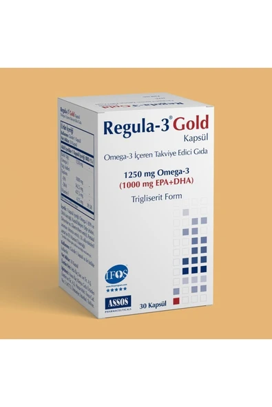 Regula-3 Gold Omega-3 1250 Mg 30 Kapsül - Resim 3