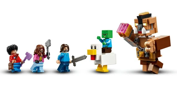 LEGO Minecraft 21272 Woodland Mansion Fighting Ring - 4