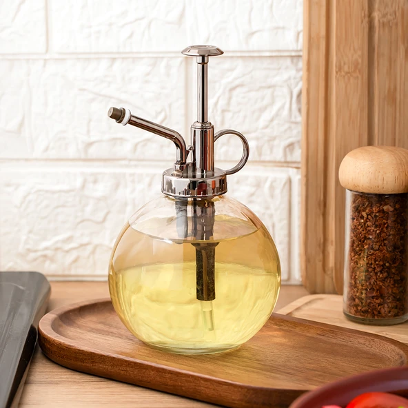 Perotti 15729 350 Ml Cam Yağlık Sirkelik Yağdanlık Şişesi Pembe - 2