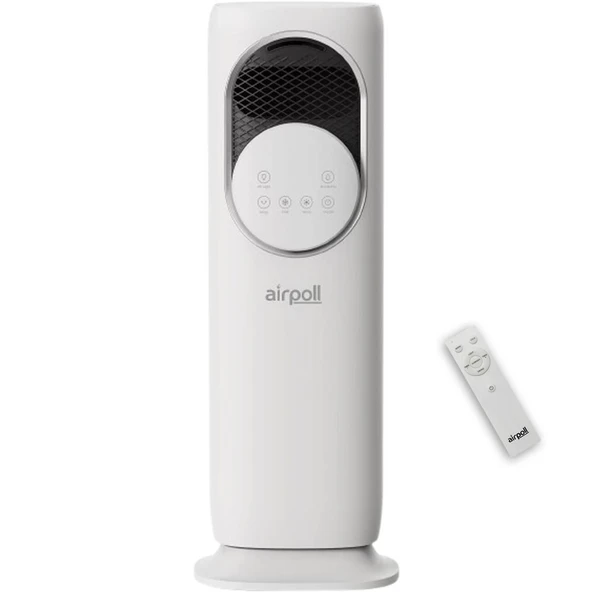 Airpoll HF01 Uzaktan Kumandalı Sıcak & Soğuk Su ve Buz Hazneli Dikey Vantilatör - 3