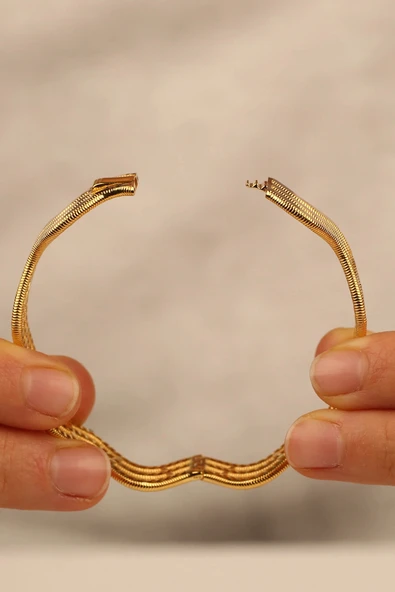 22 Ayar Ajda Altın Bilezik - 2