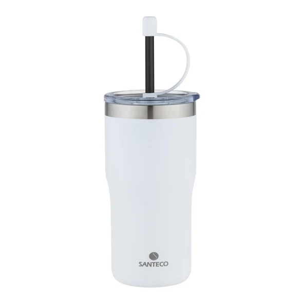 Santeco Trosa Thermal Tumbler Termos 500 Ml -  Milk White