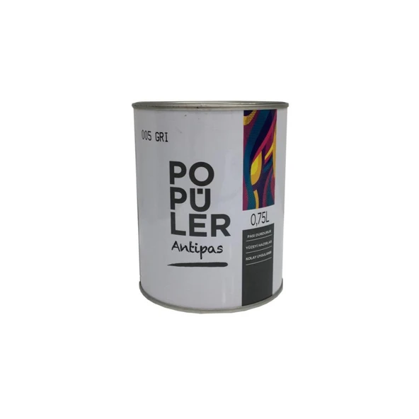 Popüler Antipas Gri 0,75 L