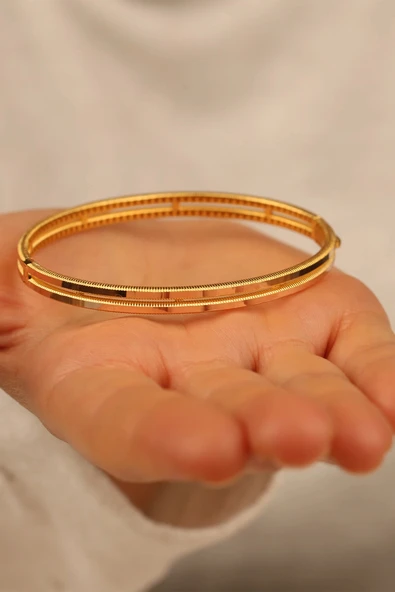 22 Ayar Ajda Altın Bilezik - 2