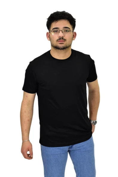 Erkek Sıfıryaka Düz Merserize Tişört T6034 BGL-ST04527 ürün görseli